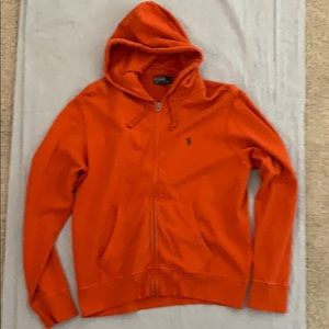Ralph Lauren Polo Zip-Front Hooded Sweatshirt